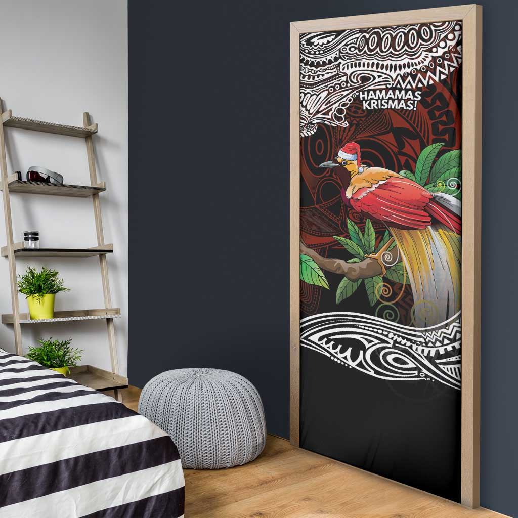 Papua New Guinea Christmas Door Cover - Polynesian Pride