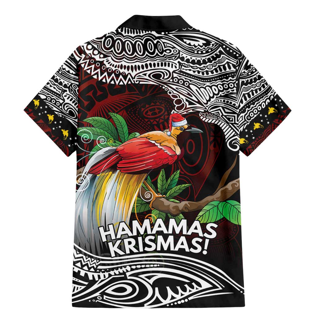 Papua New Guinea Christmas Family Matching Mermaid Dress and Hawaiian Shirt - Polynesian Pride