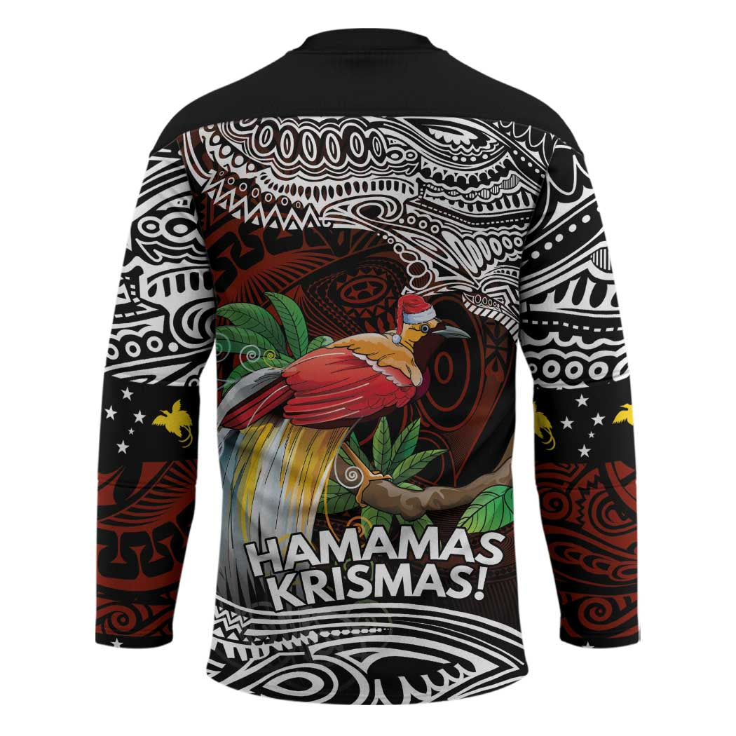 Papua New Guinea Christmas Hockey Jersey - Polynesian Pride
