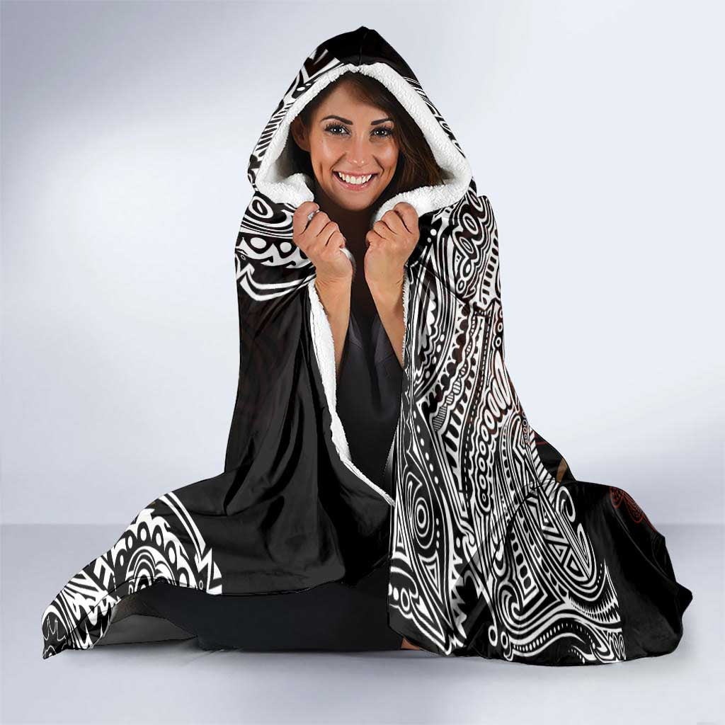 Papua New Guinea Christmas Hooded Blanket - Polynesian Pride