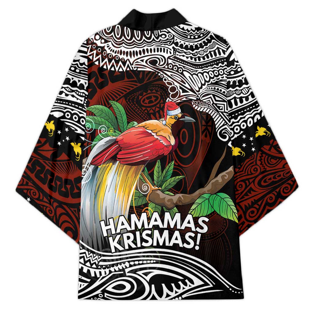 Papua New Guinea Christmas Kimono - Polynesian Pride