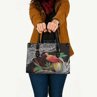 Papua New Guinea Christmas Leather Bag - Polynesian Pride