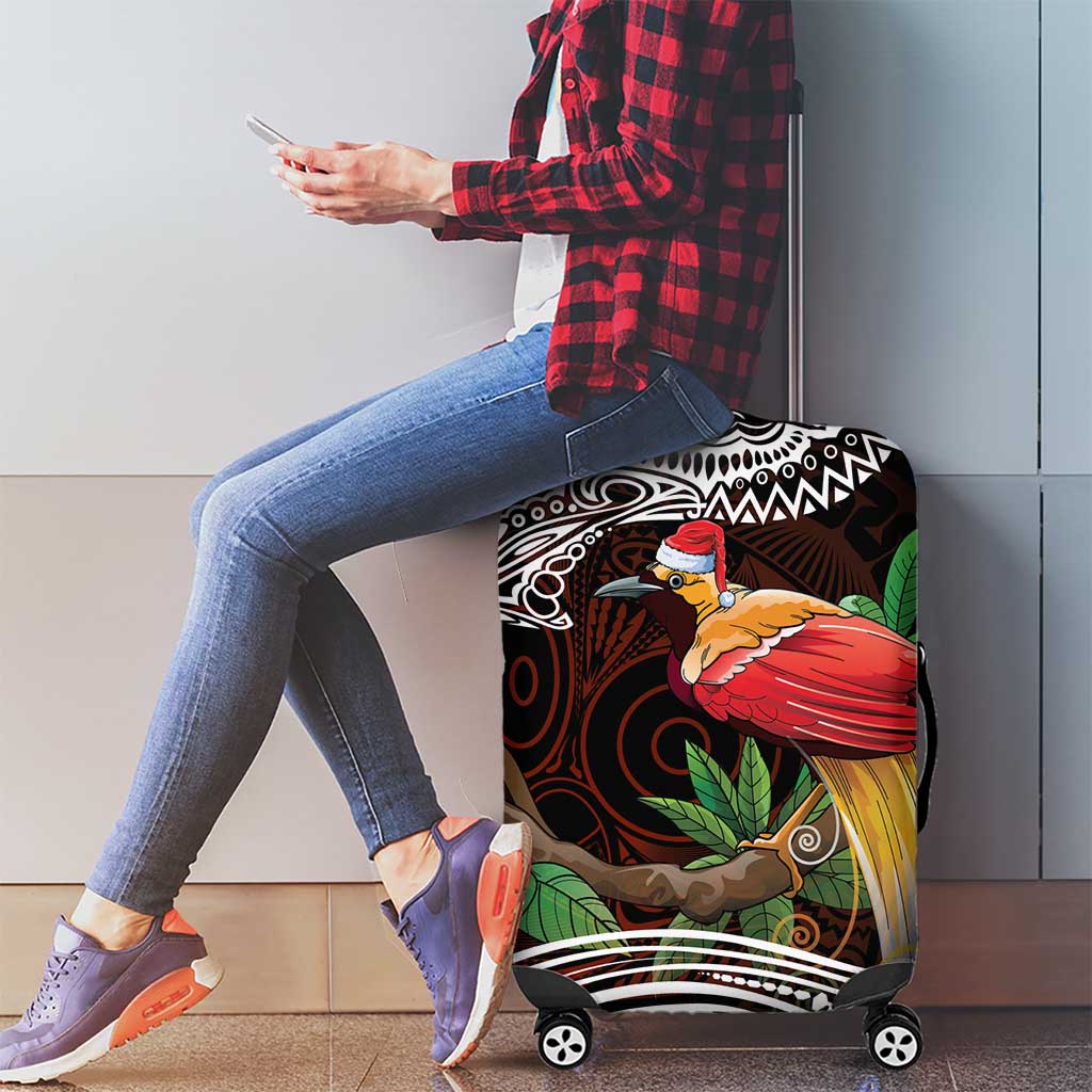 Papua New Guinea Christmas Luggage Cover - Polynesian Pride