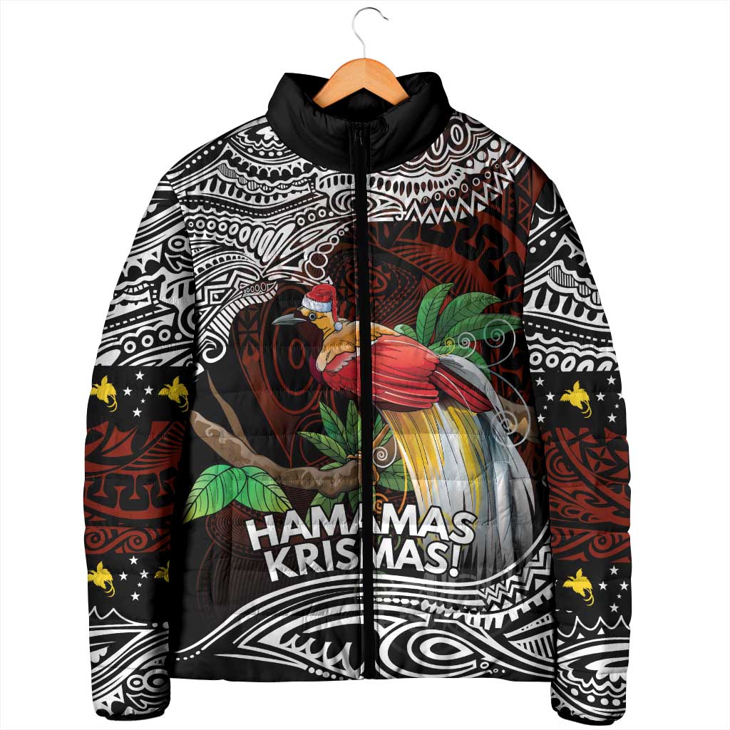 Papua New Guinea Christmas Padded Jacket - Polynesian Pride