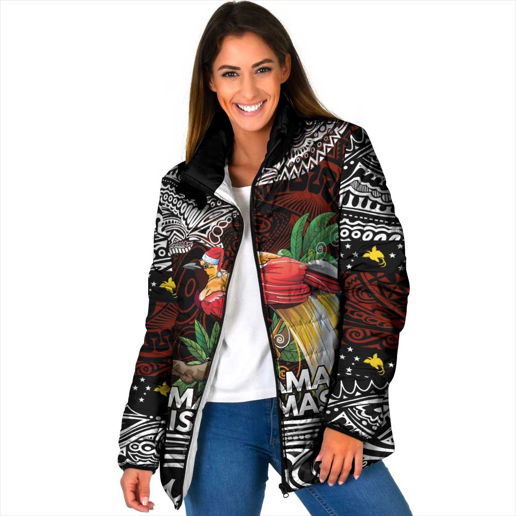Papua New Guinea Christmas Padded Jacket - Polynesian Pride