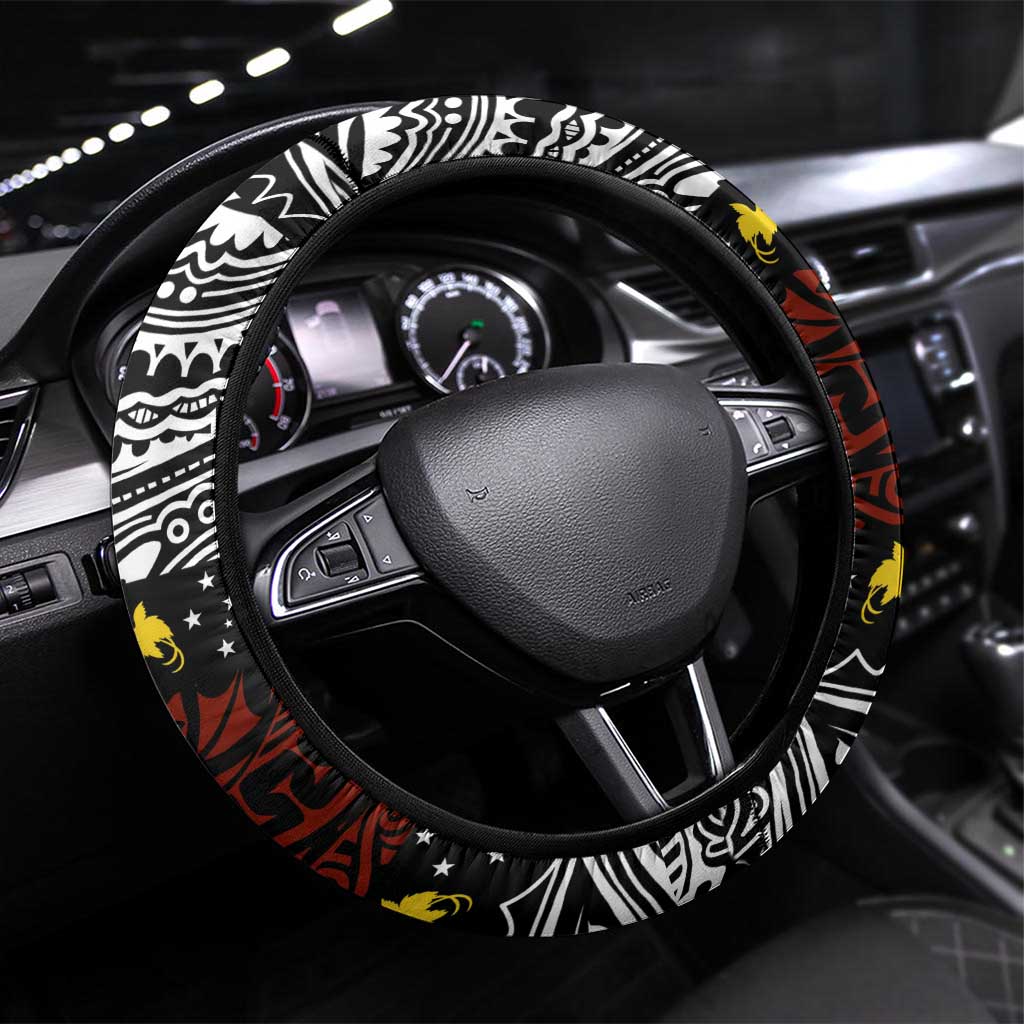 Papua New Guinea Christmas Steering Wheel Cover - Polynesian Pride