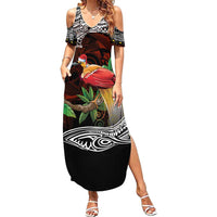 Papua New Guinea Christmas Summer Maxi Dress - Polynesian Pride