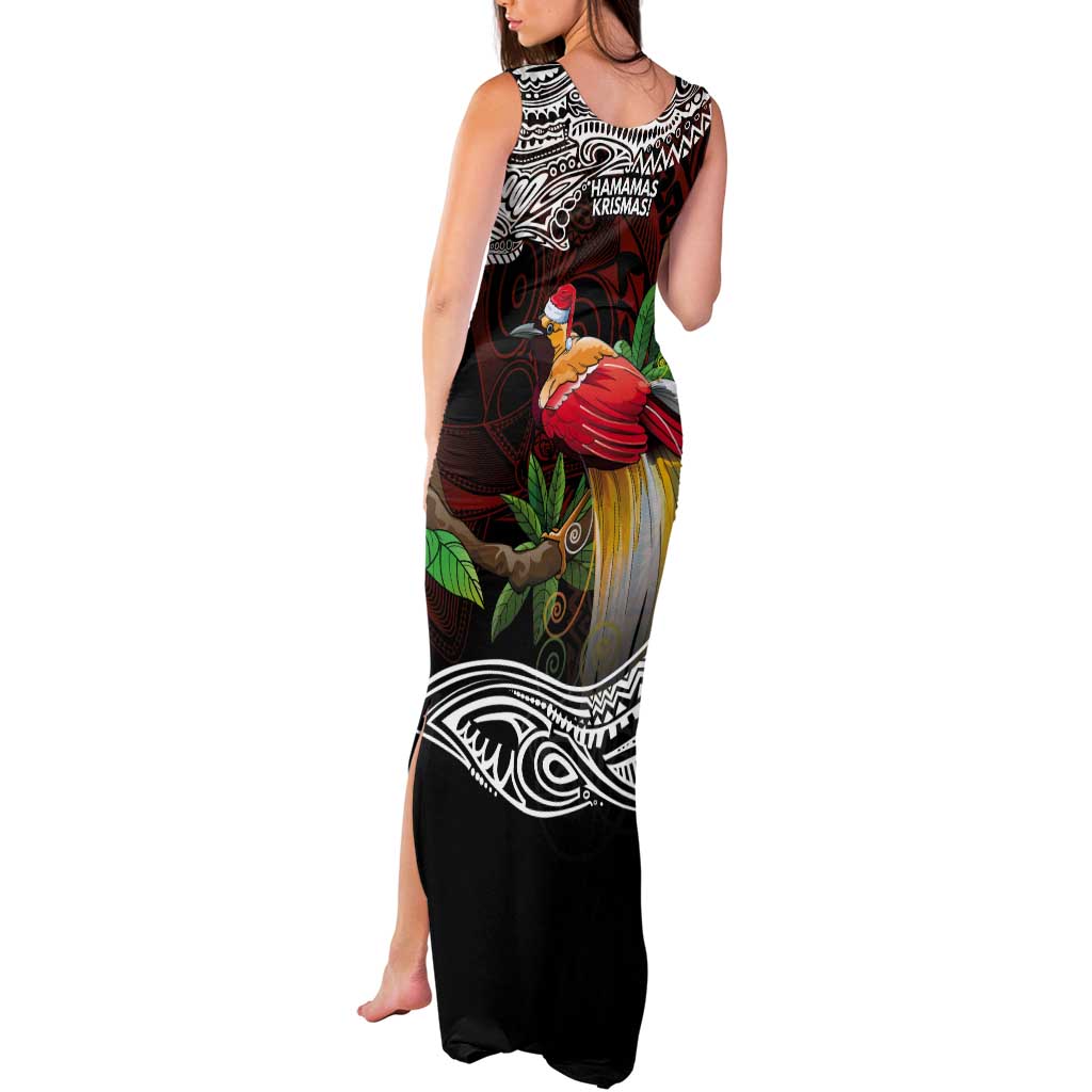Papua New Guinea Christmas Tank Maxi Dress - Polynesian Pride