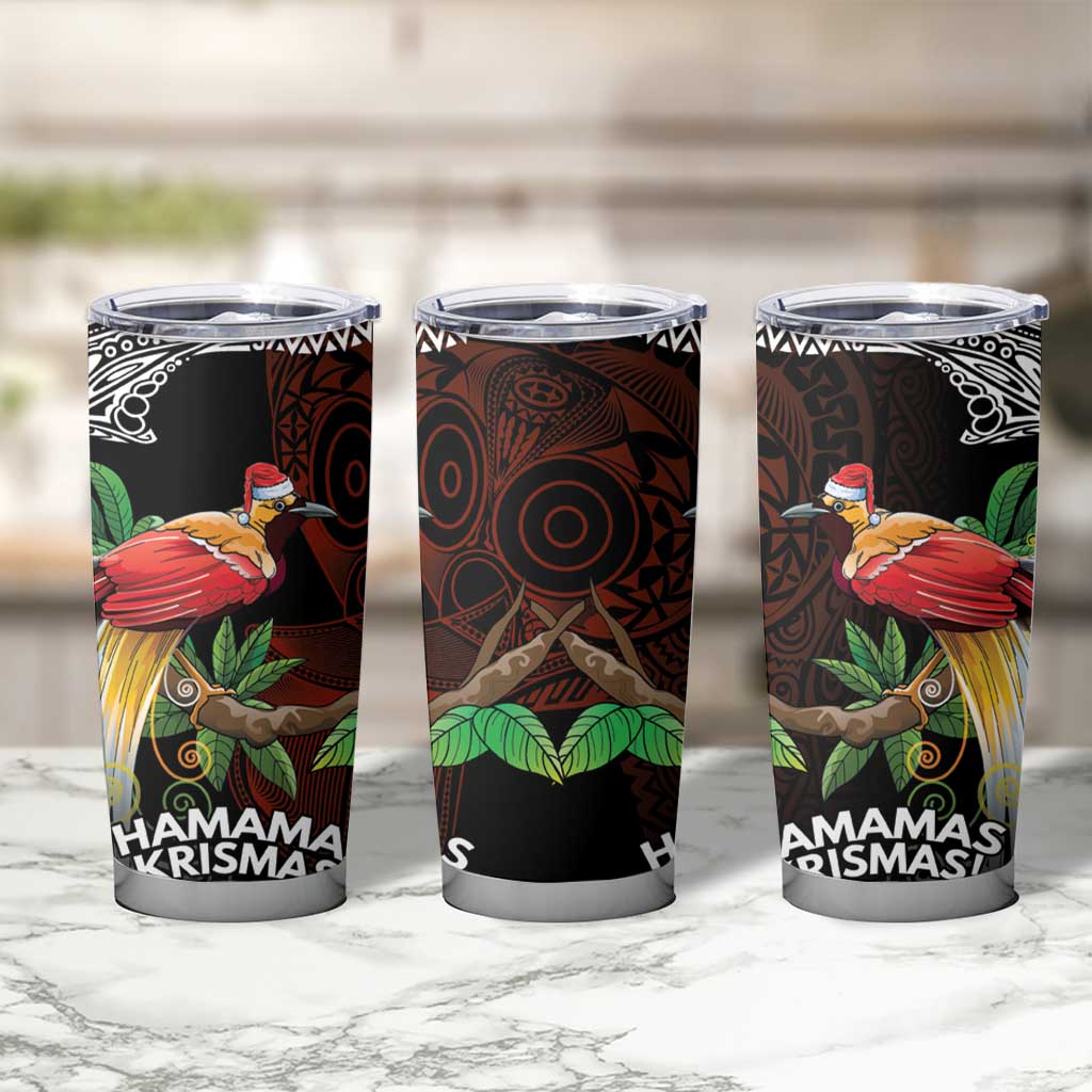 Papua New Guinea Christmas Tumbler Cup - Polynesian Pride