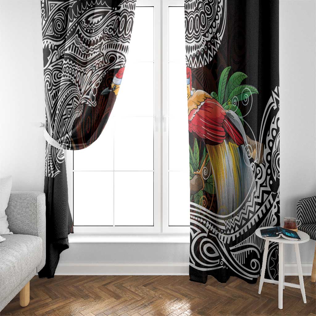 Papua New Guinea Christmas Window Curtain - Polynesian Pride