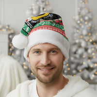 Vanuatu Pig's Tusk Meri Krismas! Christmas Santa Hat Vanuatuan Sand Drawing Pattern - Polynesian Pride