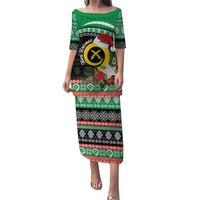 Vanuatu Pig's Tusk Meri Krismas! Puletasi Vanuatuan Sand Drawing Pattern - Polynesian Pride