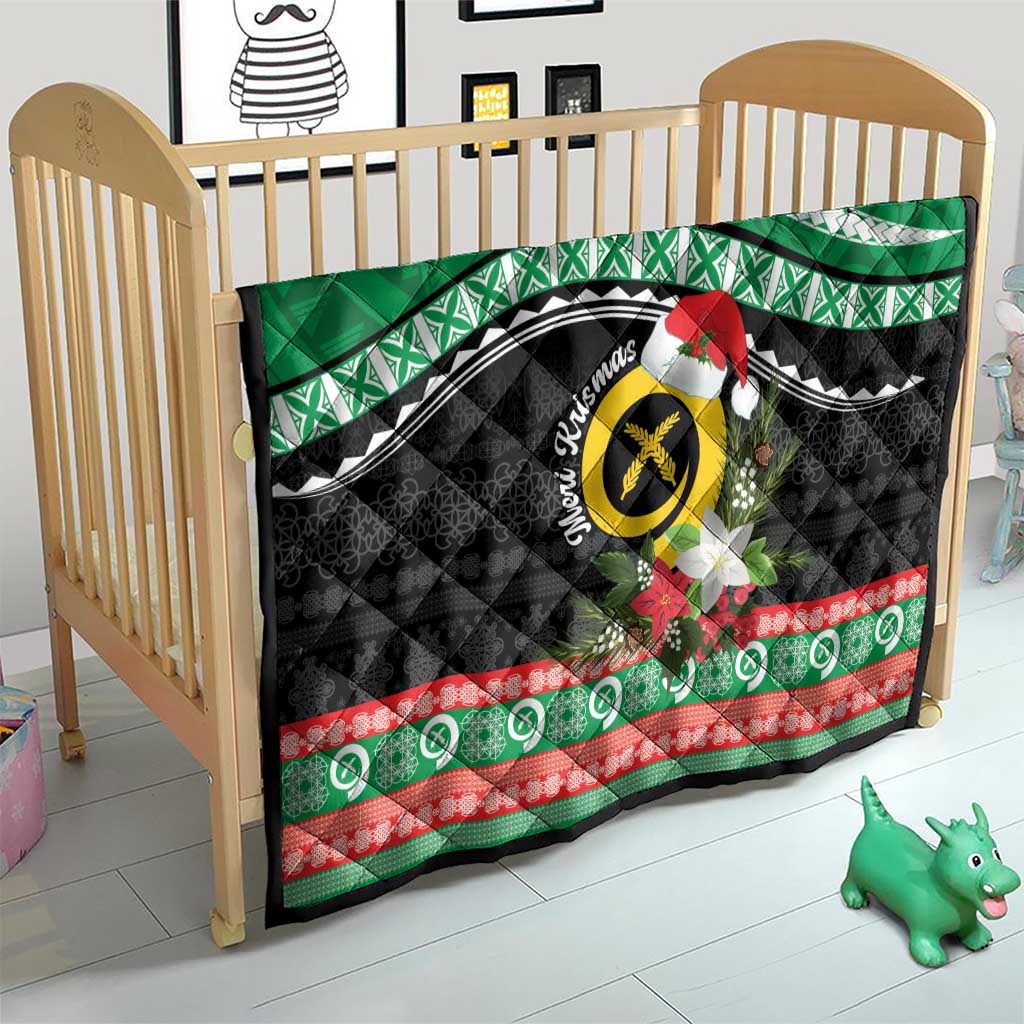 Vanuatu Pig's Tusk Meri Krismas! Quilt Vanuatuan Sand Drawing Pattern - Polynesian Pride