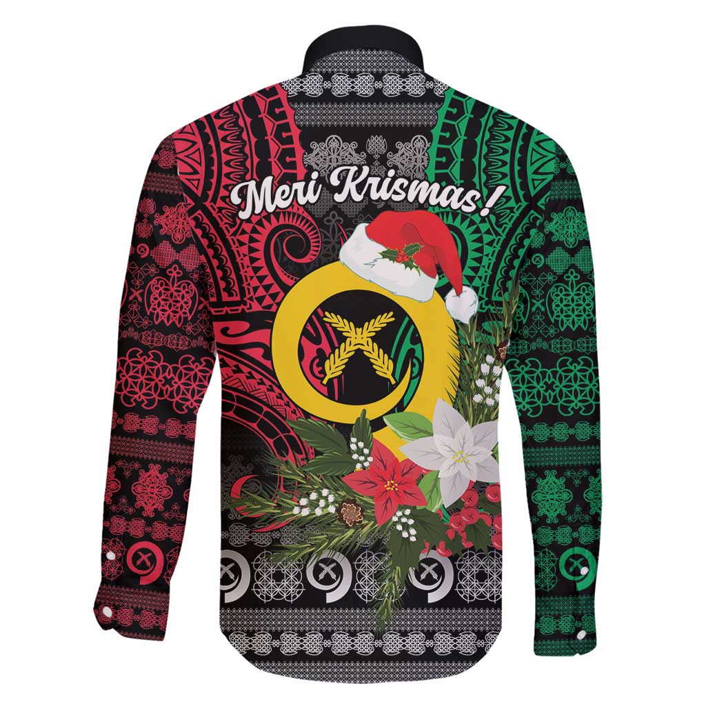 Vanuatu Pig's Tusk Meri Krismas! Family Matching Summer Maxi Dress and Hawaiian Shirt Vanuatuan Ancient Art Spirit - Polynesian Pride