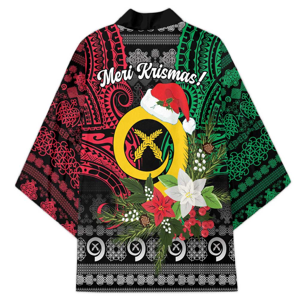 Vanuatu Pig's Tusk Meri Krismas! Kimono Vanuatuan Ancient Art Spirit - Polynesian Pride