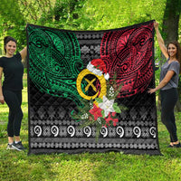 Vanuatu Pig's Tusk Meri Krismas! Quilt Vanuatuan Ancient Art Spirit - Polynesian Pride