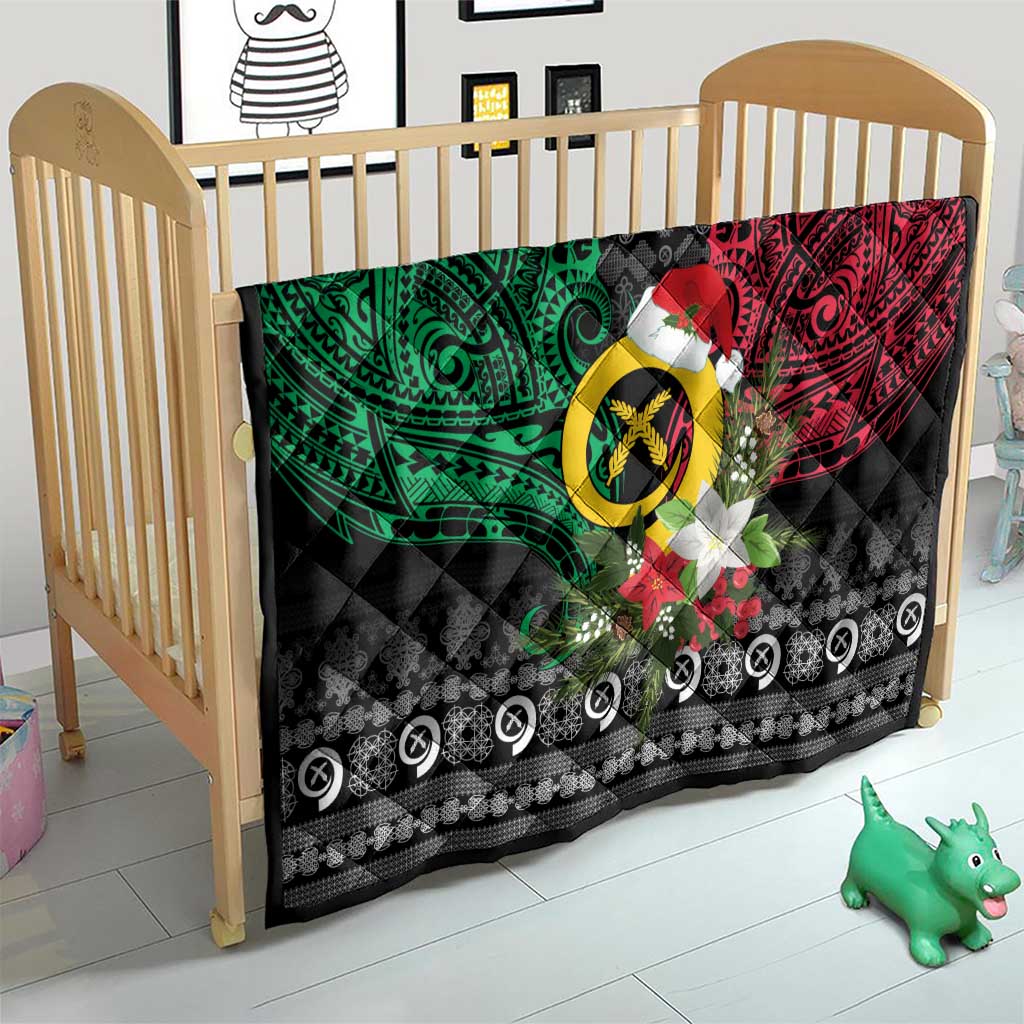 Vanuatu Pig's Tusk Meri Krismas! Quilt Vanuatuan Ancient Art Spirit - Polynesian Pride