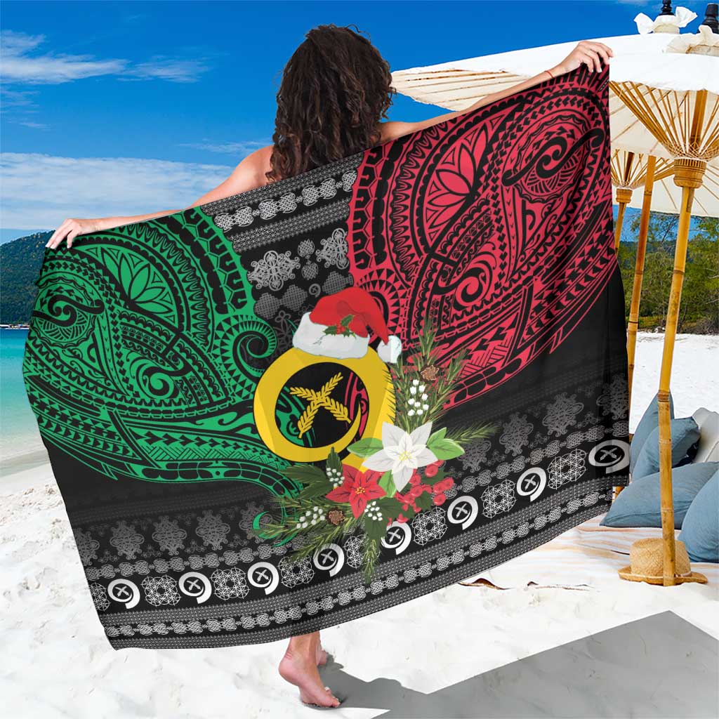Vanuatu Pig's Tusk Meri Krismas! Sarong Vanuatuan Ancient Art Spirit - Polynesian Pride