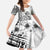 Ia Orana Tahiti Personalised Family Matching Mermaid Dress and Hawaiian Shirt French Polynesia Hook Tattoo Special White Color LT9