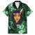 New Zealand Custom Women's Day Hawaiian Shirt Maori Girl Feathers of Hope - Green LT9 Green - Polynesian Pride