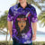 New Zealand Custom Women's Day Hawaiian Shirt Maori Girl Feathers of Hope - Purple LT9 - Polynesian Pride