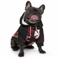 Wallis et Futuna Pet Hoodie Polynesian Floral Tribal LT9 - Polynesian Pride