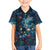 New Zealand Matariki Pohutukawa Family Matching Off Shoulder Short Dress and Hawaiian Shirt Te Mauri te Ora