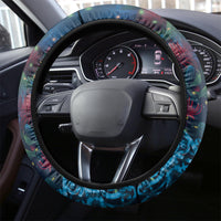 New Zealand Matariki Pohutukawa Steering Wheel Cover Te Mauri te Ora