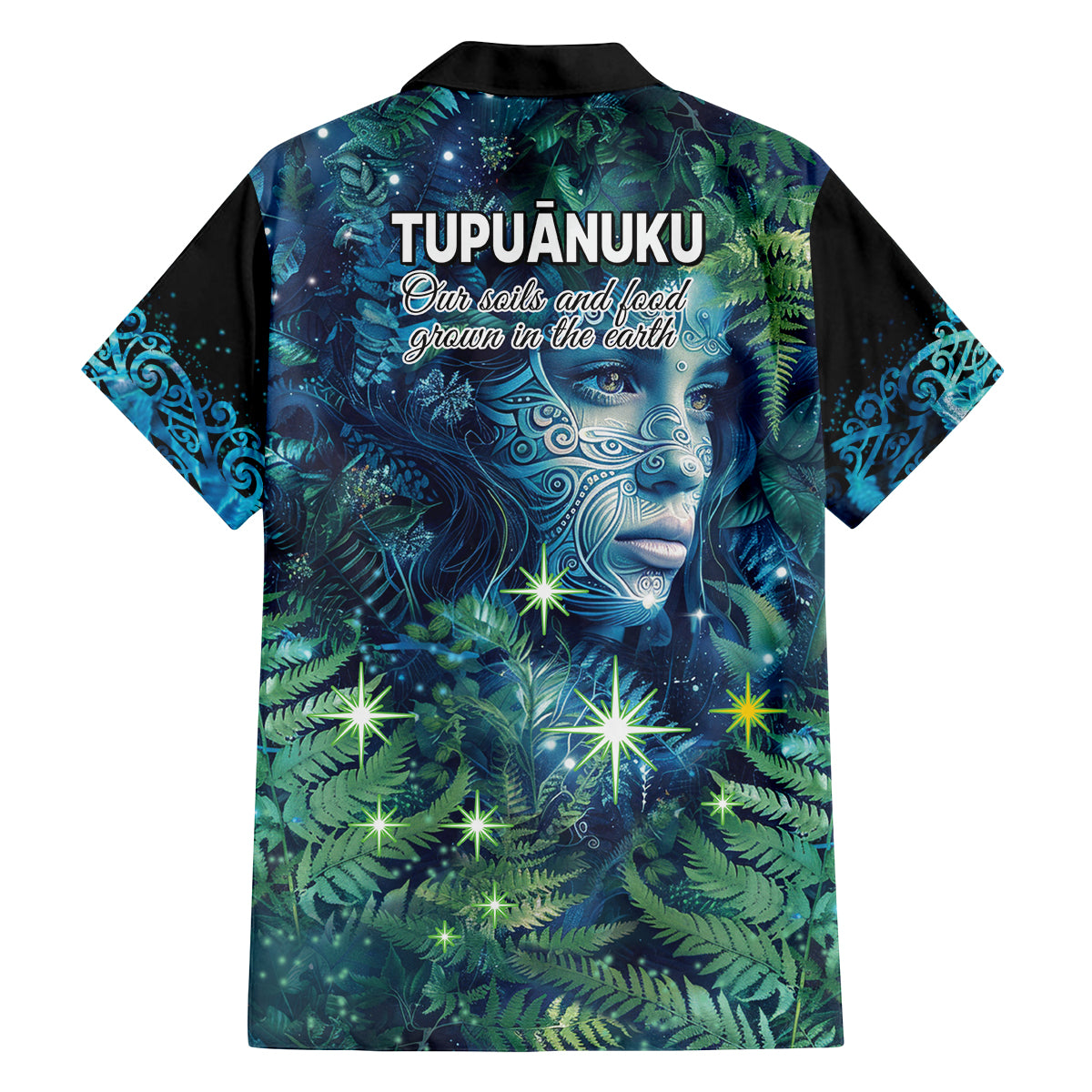 New Zealand Matariki Tupuanuku Family Matching Puletasi and Hawaiian Shirt Te W o te Hauhake LT9 - Polynesian Pride