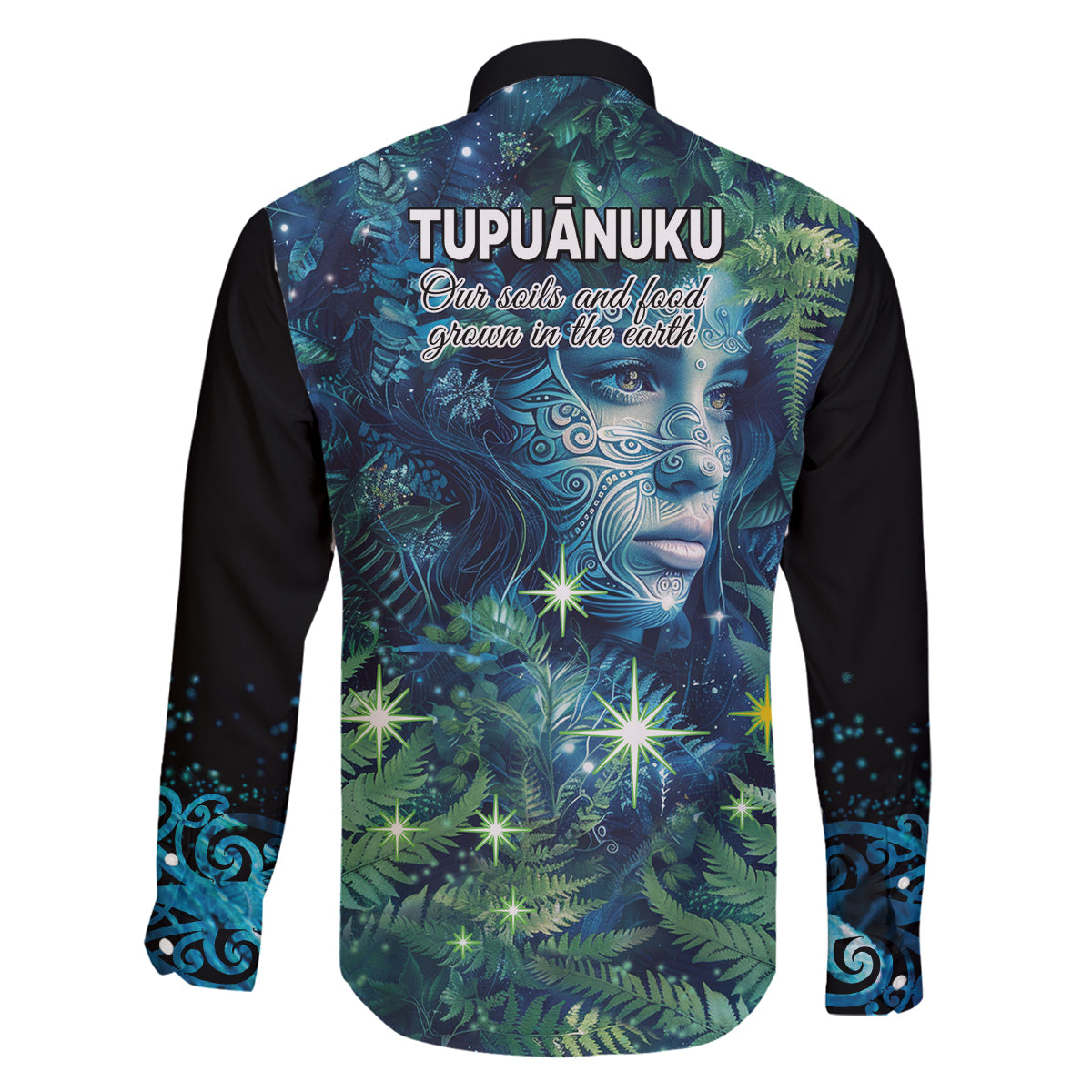 New Zealand Matariki Tupuanuku Family Matching Puletasi and Hawaiian Shirt Te W o te Hauhake LT9 - Polynesian Pride
