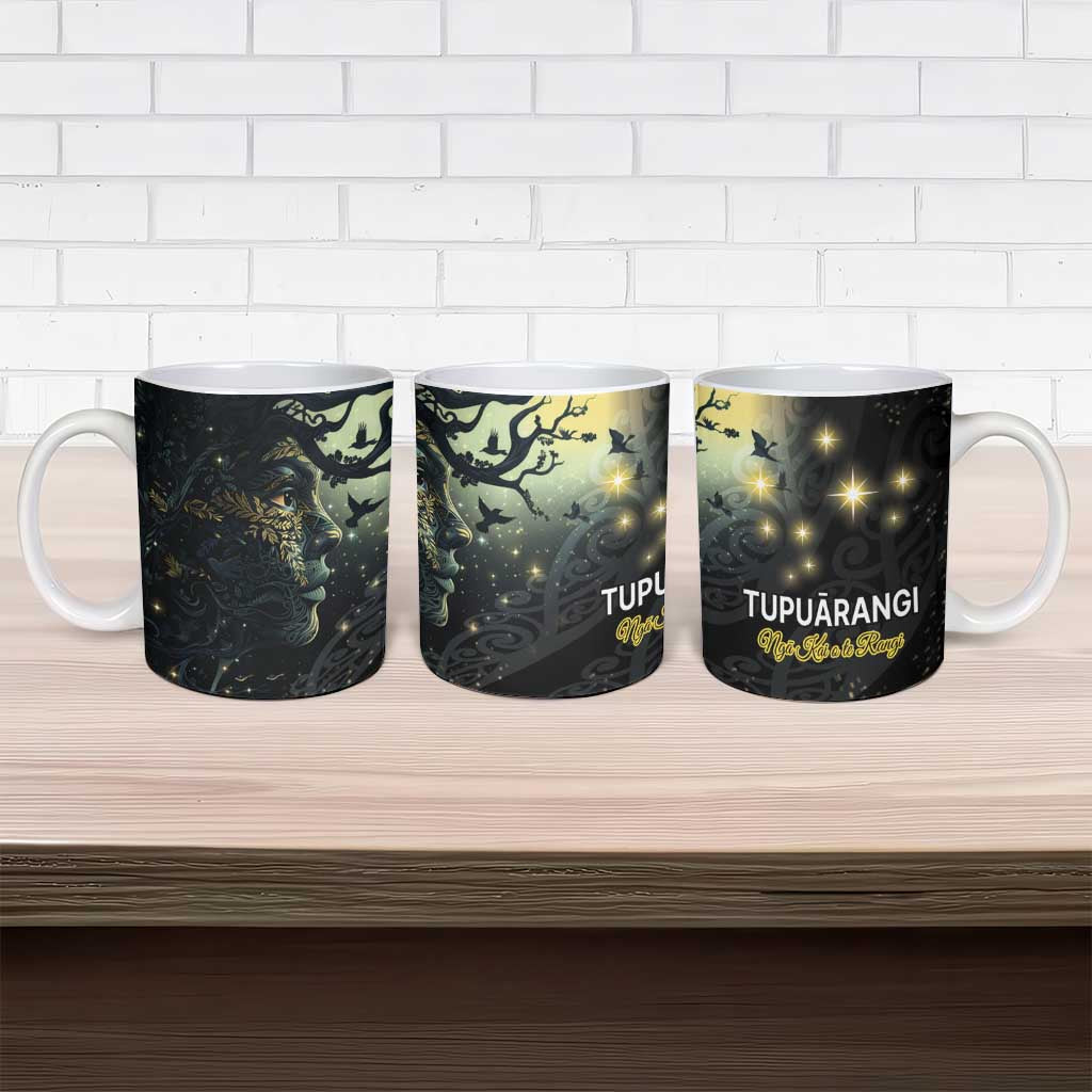 New Zealand Matariki Tupuarangi Ceramic Mug Ng Kai o te Rangi - Polynesian Pride