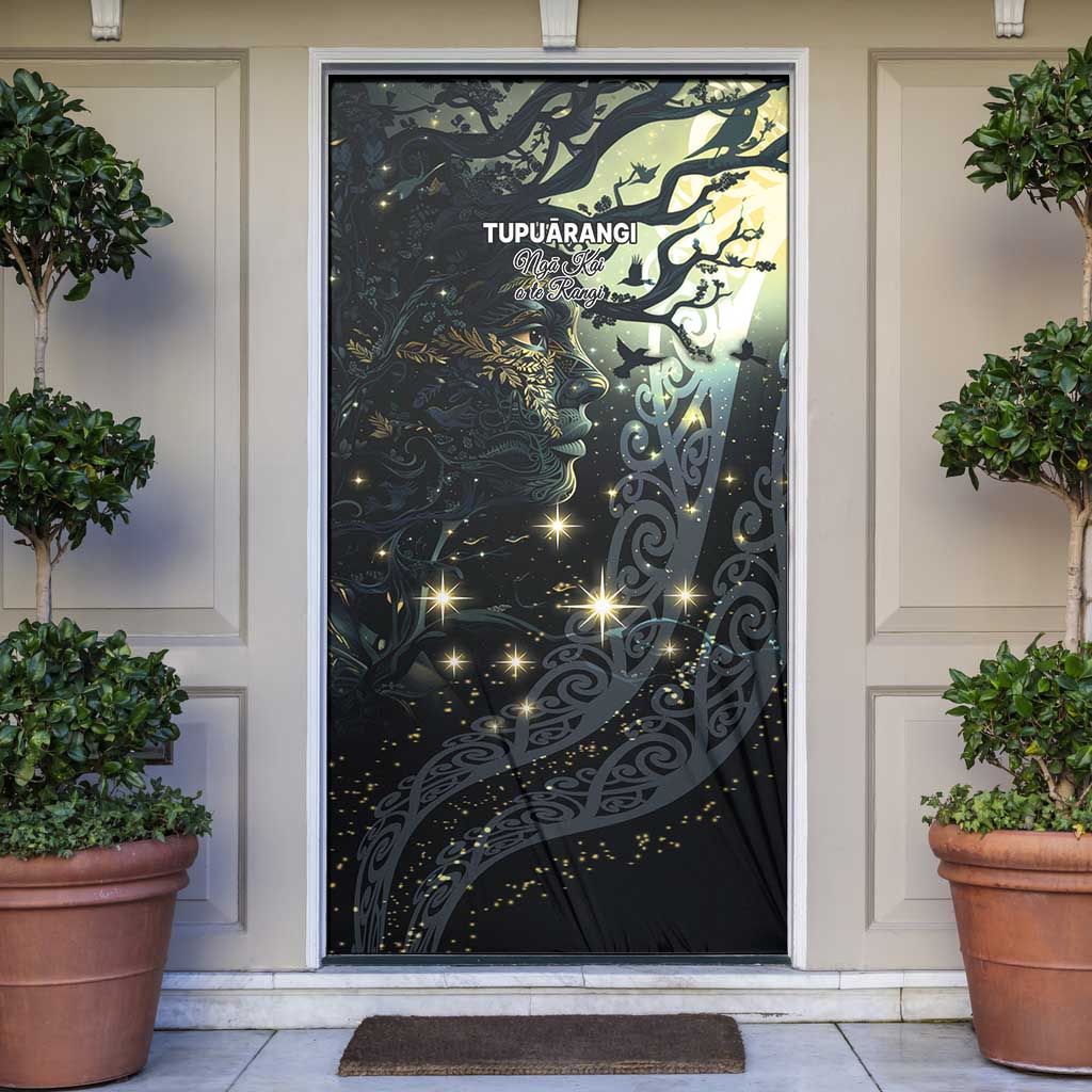 New Zealand Matariki Tupuarangi Door Cover Ng Kai o te Rangi - Polynesian Pride