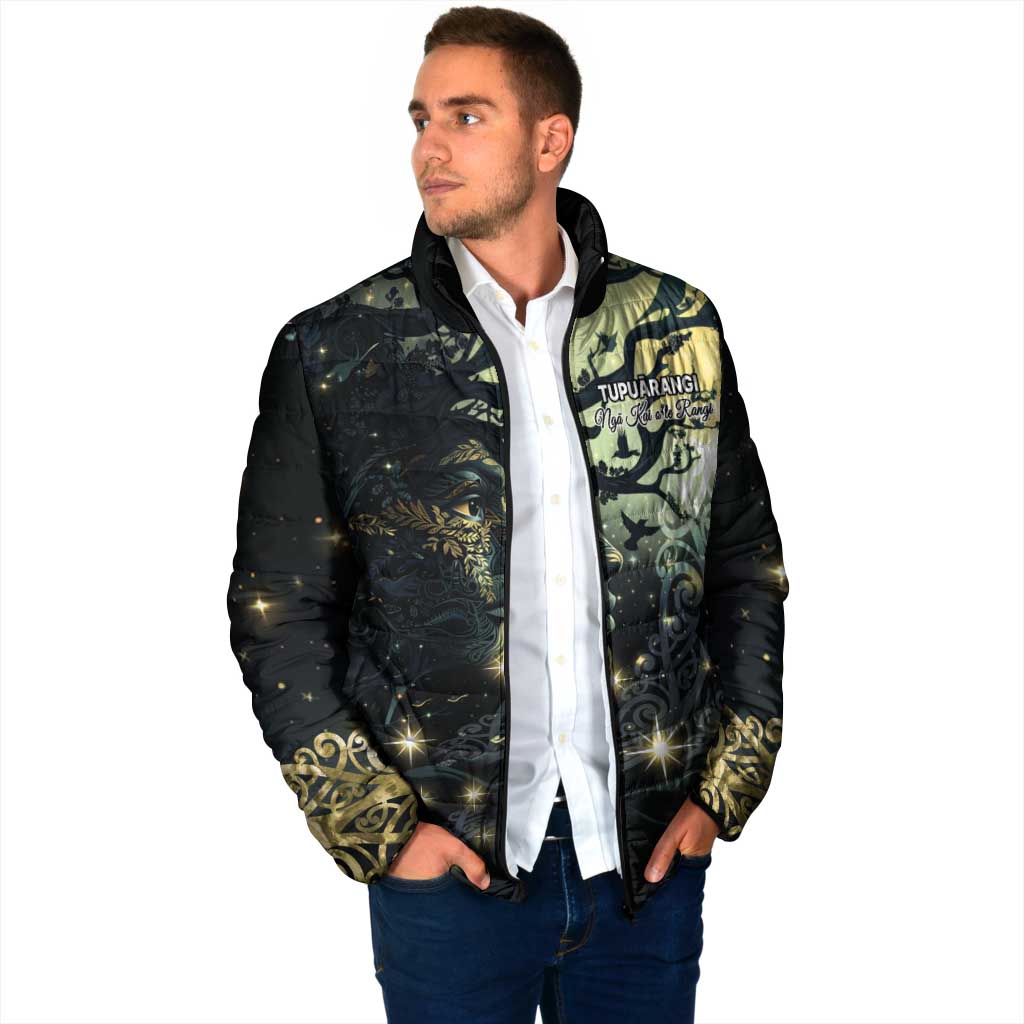 New Zealand Matariki Tupuarangi Padded Jacket Ng Kai o te Rangi - Polynesian Pride