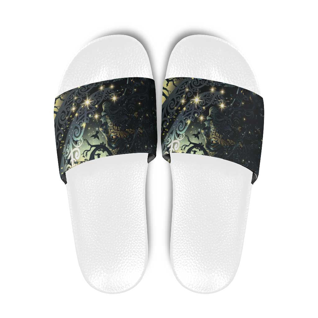 New Zealand Matariki Tupuarangi Slide Sandals Ng Kai o te Rangi - Polynesian Pride
