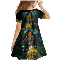 New Zealand Matariki Family Matching Mermaid Dress and Hawaiian Shirt Rongoā Māori Wellbeing and Good Luck