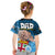 Dads Day Fiji Kid T Shirt Dad Au Lomani Iko - Polynesian Flowers Tribal LT9 - Polynesian Pride