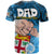 Dads Day Fiji T Shirt Dad Au Lomani Iko Polynesian Flowers Tribal LT9 - Polynesian Pride