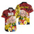 Personalised Dads Day Tonga Hawaiian Shirt Dad Ofa lahi atu - Polynesian Flowers Tribal LT9 - Polynesian Pride