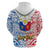 Custom Polynesian Philippines Hoodie Pilipinas Flag Style for 125th Independence Anniversary White LT9 - Polynesian Pride