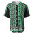 New Zealand Maori Niho Taniwha Baseball Jersey Kakariki Mangopare and Puhoro Pattern