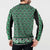 New Zealand Maori Niho Taniwha Button Sweatshirt Kakariki Mangopare and Puhoro Pattern