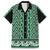 New Zealand Maori Niho Taniwha Family Matching Tank Maxi Dress and Hawaiian Shirt Kakariki Mangopare and Puhoro Pattern