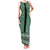 New Zealand Maori Niho Taniwha Family Matching Tank Maxi Dress and Hawaiian Shirt Kakariki Mangopare and Puhoro Pattern