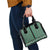 New Zealand Maori Niho Taniwha Shoulder Handbag Kakariki Mangopare and Puhoro Pattern