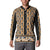New Zealand Maori Niho Taniwha Button Sweatshirt Karaka Mangopare and Puhoro Pattern