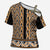 New Zealand Maori Niho Taniwha Cross Shoulder Shirt Karaka Mangopare and Puhoro Pattern - Polynesian Pride