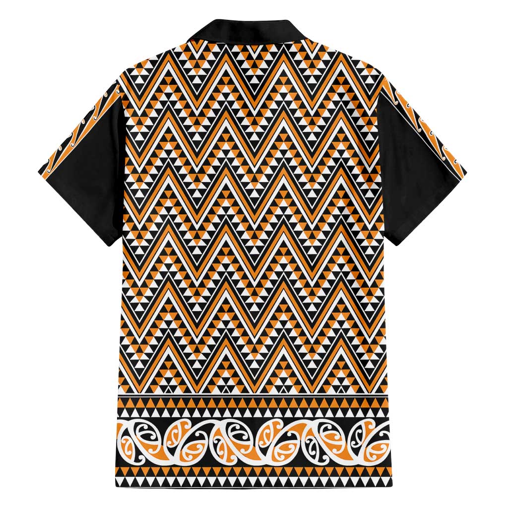 New Zealand Maori Niho Taniwha Family Matching Long Sleeve Bodycon Dress and Hawaiian Shirt Karaka Mangopare and Puhoro Pattern LT9 - Polynesian Pride