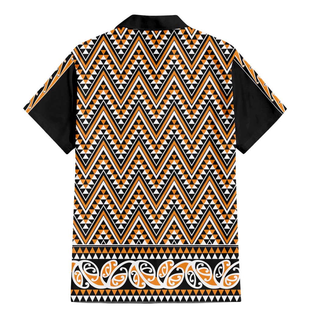 New Zealand Maori Niho Taniwha Family Matching Mermaid Dress and Hawaiian Shirt Karaka Mangopare and Puhoro Pattern LT9 - Polynesian Pride