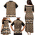 New Zealand Maori Niho Taniwha Family Matching Puletasi and Hawaiian Shirt Karaka Mangopare and Puhoro Pattern
