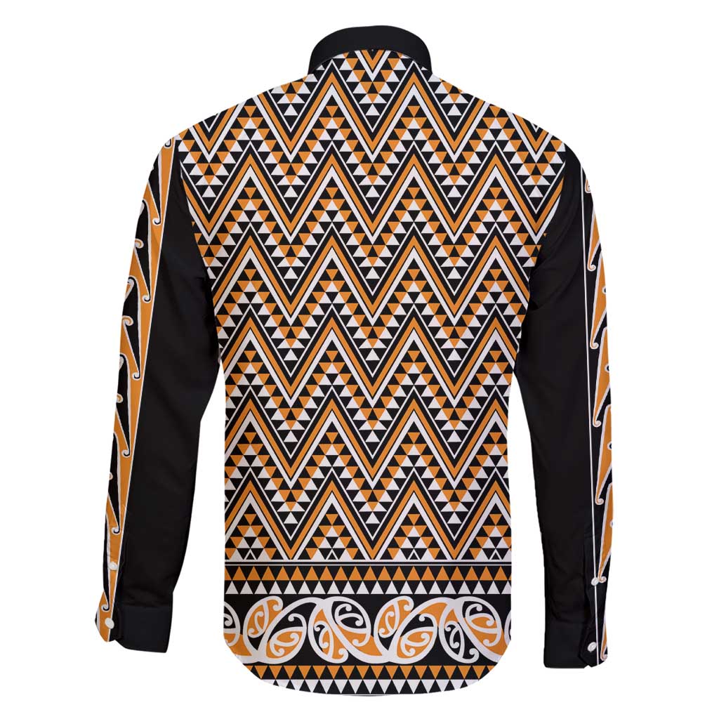 New Zealand Maori Niho Taniwha Family Matching Short Sleeve Bodycon Dress and Hawaiian Shirt Karaka Mangopare and Puhoro Pattern LT9 - Polynesian Pride